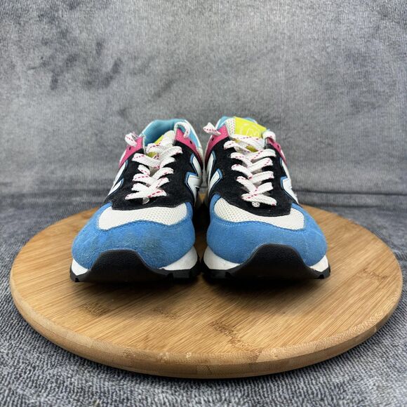 New Balance 574 Shoes Womens Size 7.5 Blue Black Pink ENCAP Retro Sneakers - Picture 2 of 10